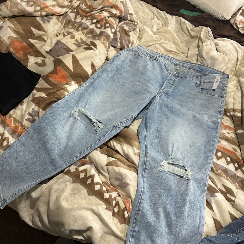 Plus size jeans
